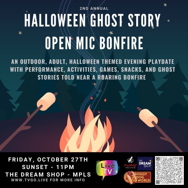 Halloween Ghost Story Open Mic Bonfire